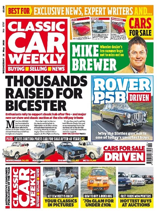 Title details for Classic Car Weekly by H BAUER PUBLISHING LIMITED - Available